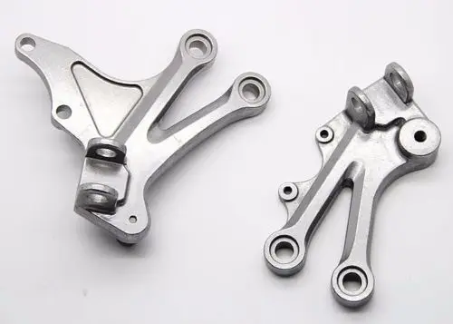 

LATEST SILVER FRONT RIDER FOOT REST PEG BRACKET FOR Kawasaki Ninja ZX10R