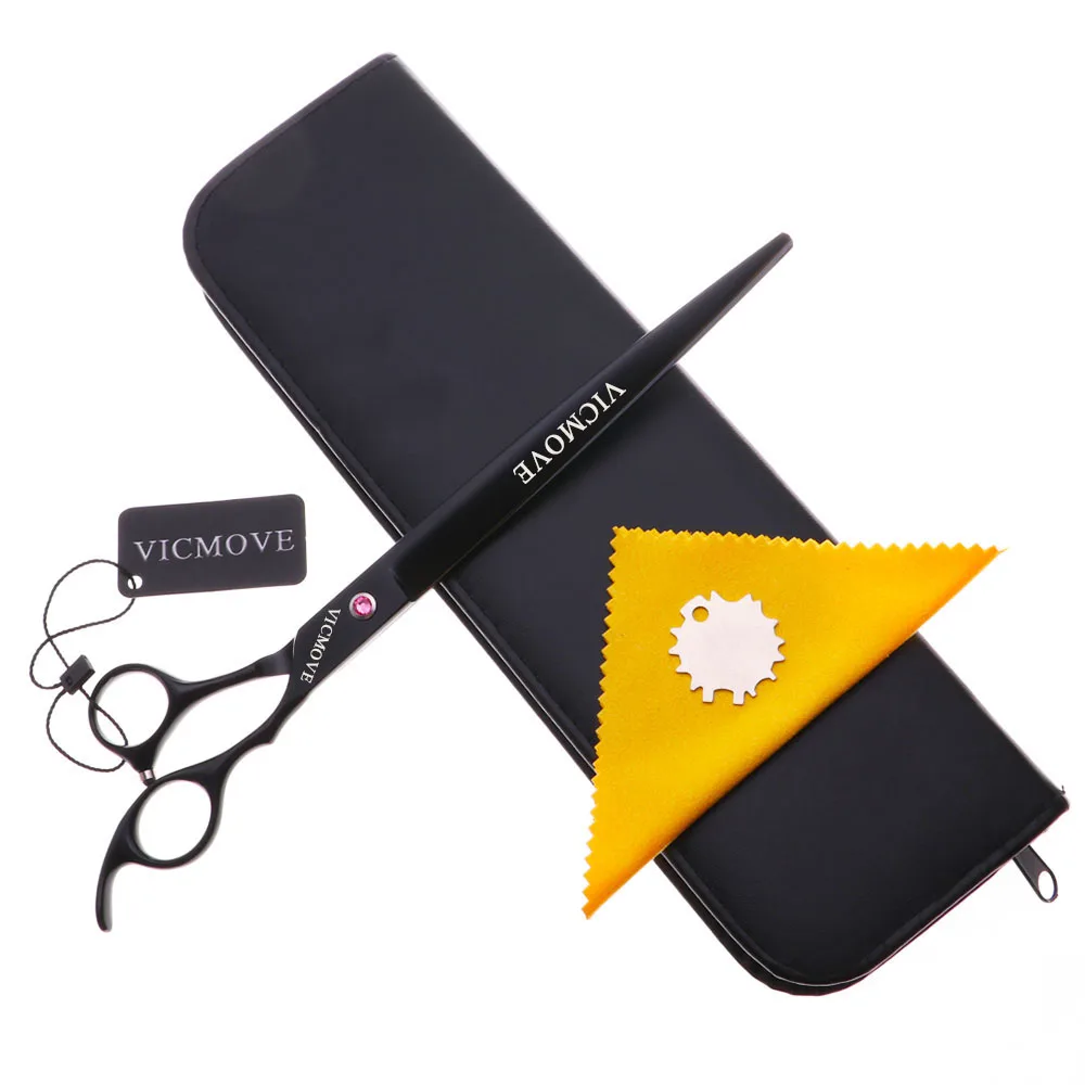 9 дюймов Черные ножницы Профессиональные парикмахерские салонные