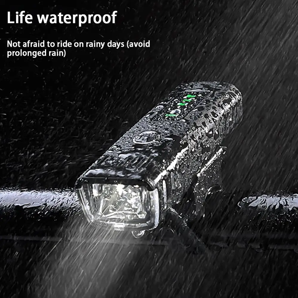 

Bike Light USB Rechargeable Bicycle Lamp Front Headlight Flashlight Bicycle Light Automatic Sensor Light Bicycle Accessories Hot