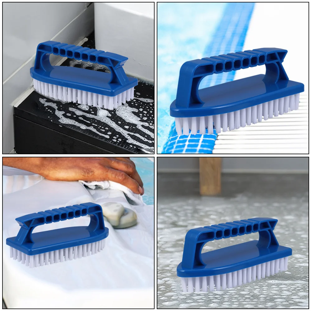 

2pcs Pool Scrub Brush Handheld Brush Cleaning Tool Wall Floor Pool Brush