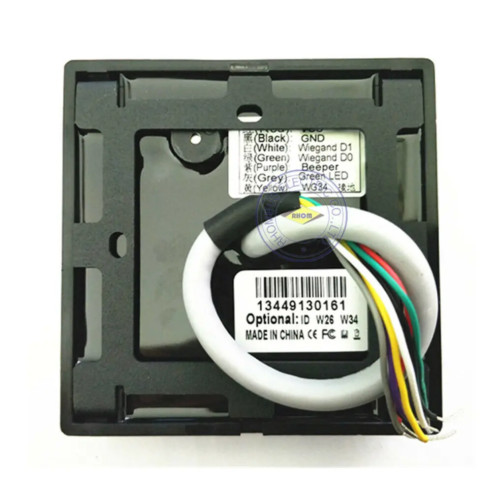 Контроллер доступа ZK WAN/LAN TCP/IP RS485 с 2 клавишами WG26/34 считывателем Rfid/U |