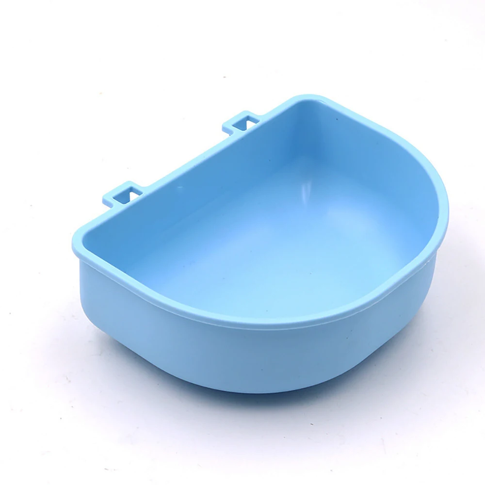 1PCS Two-color Pet Cage Plastic Hanging Bowl Drinking Water and Feeding Cat Dog Food Box Utensils for | Дом и сад