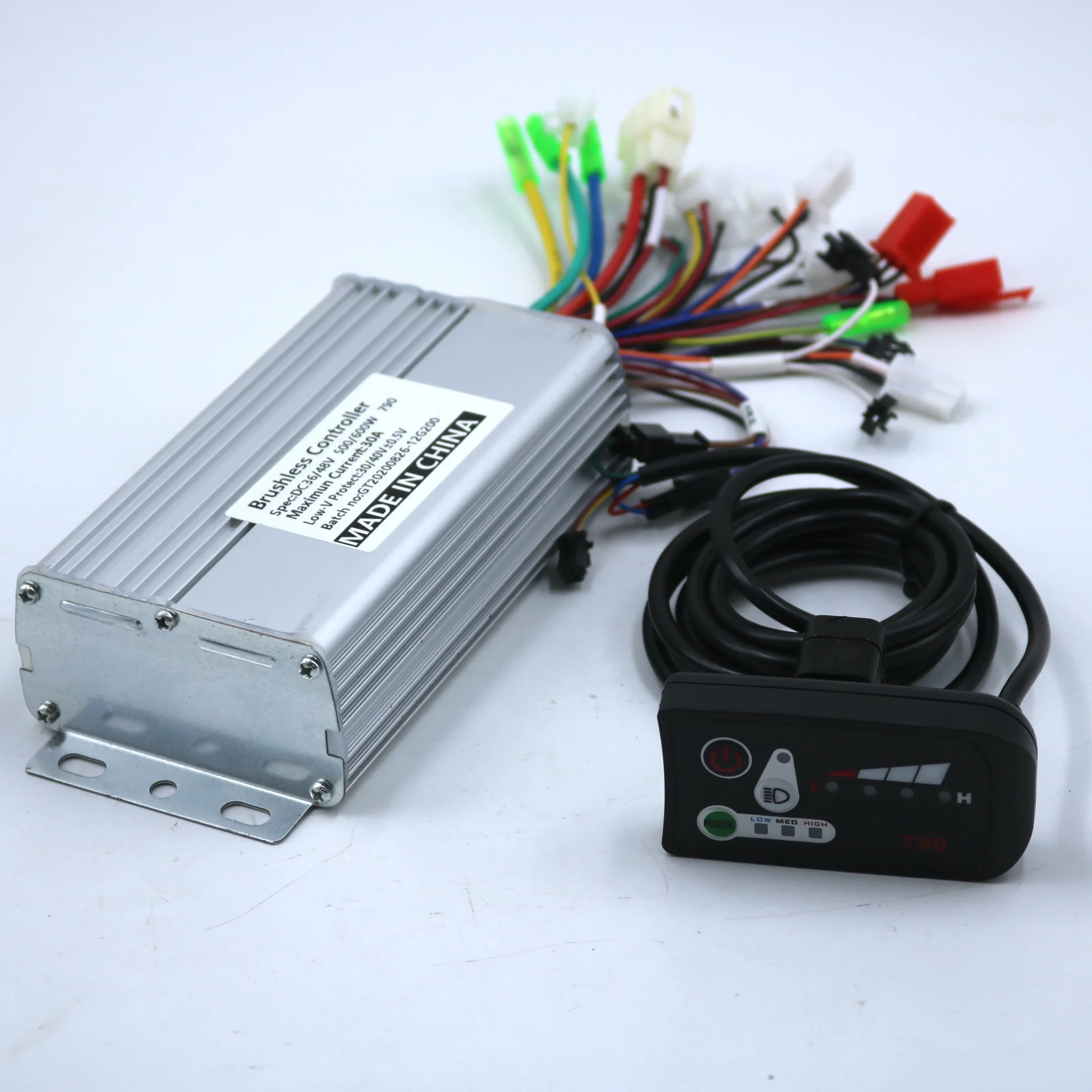 GREENTIME High Quality 36V 48V 500W 600W E-bike Brushless Motor 790 Controller BLDC Driver+790LED display | Спорт и развлечения
