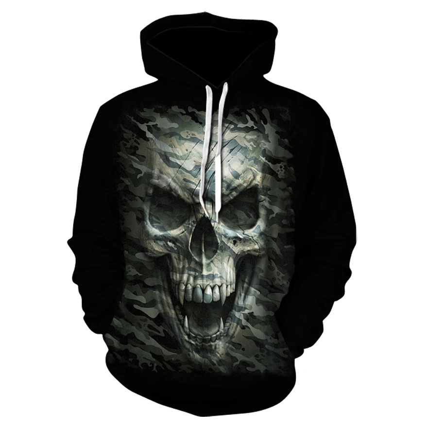 

Men's hoodie sweatshirts with men and women skulls 3d-printed fun hoodies and novelty streetwear hoodies for fall
