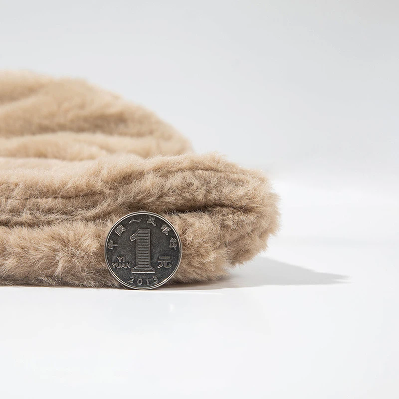 Модная новинка женская панама винтажная зимняя леопардовая плюшевая Панама