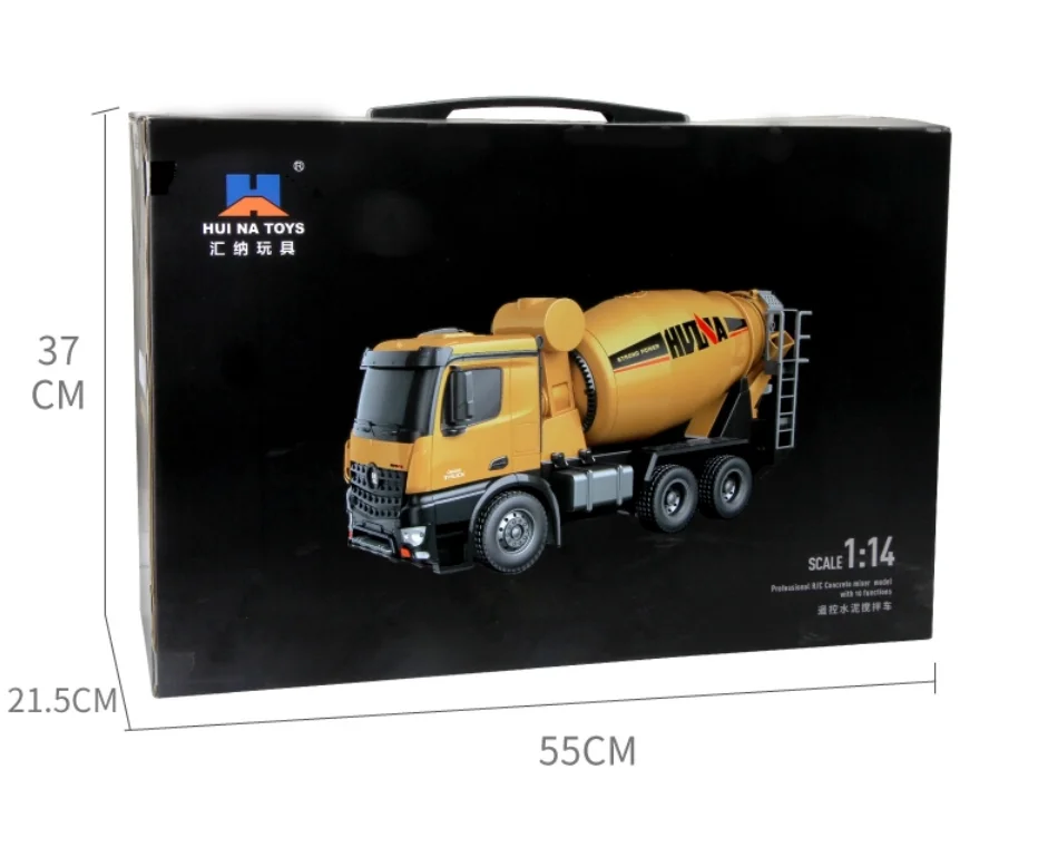 Бесплатная доставка Huina 1574 1:14 весы 10 каналов экскаватор металлический RC
