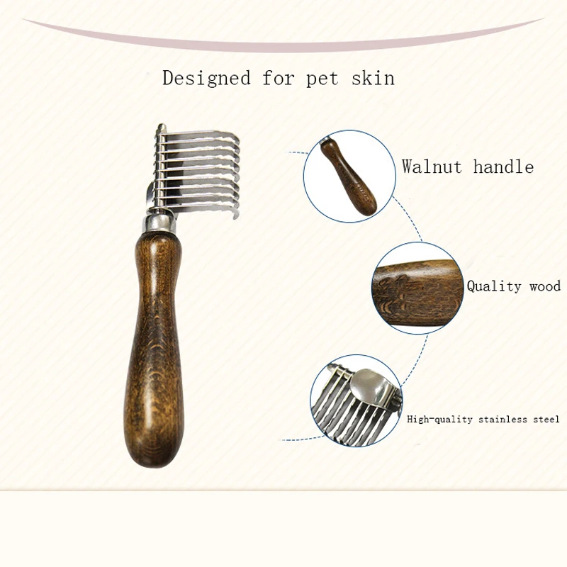 Расческа для собак и кошек профессиональная расческа груминга спутывания