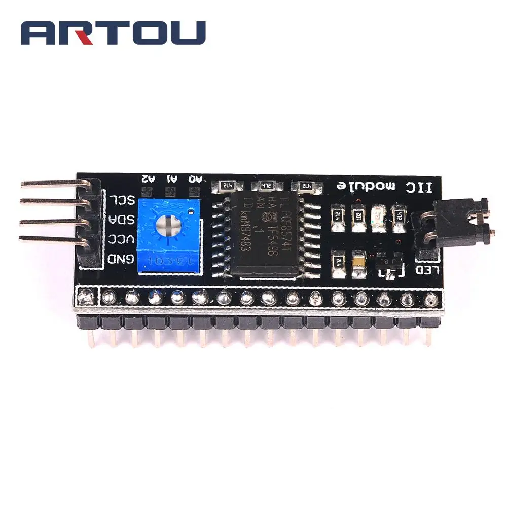 IIC I2C TWI последовательный интерфейс SPI порт платы для Arduno 1602 2004 ЖК-дисплей адаптер