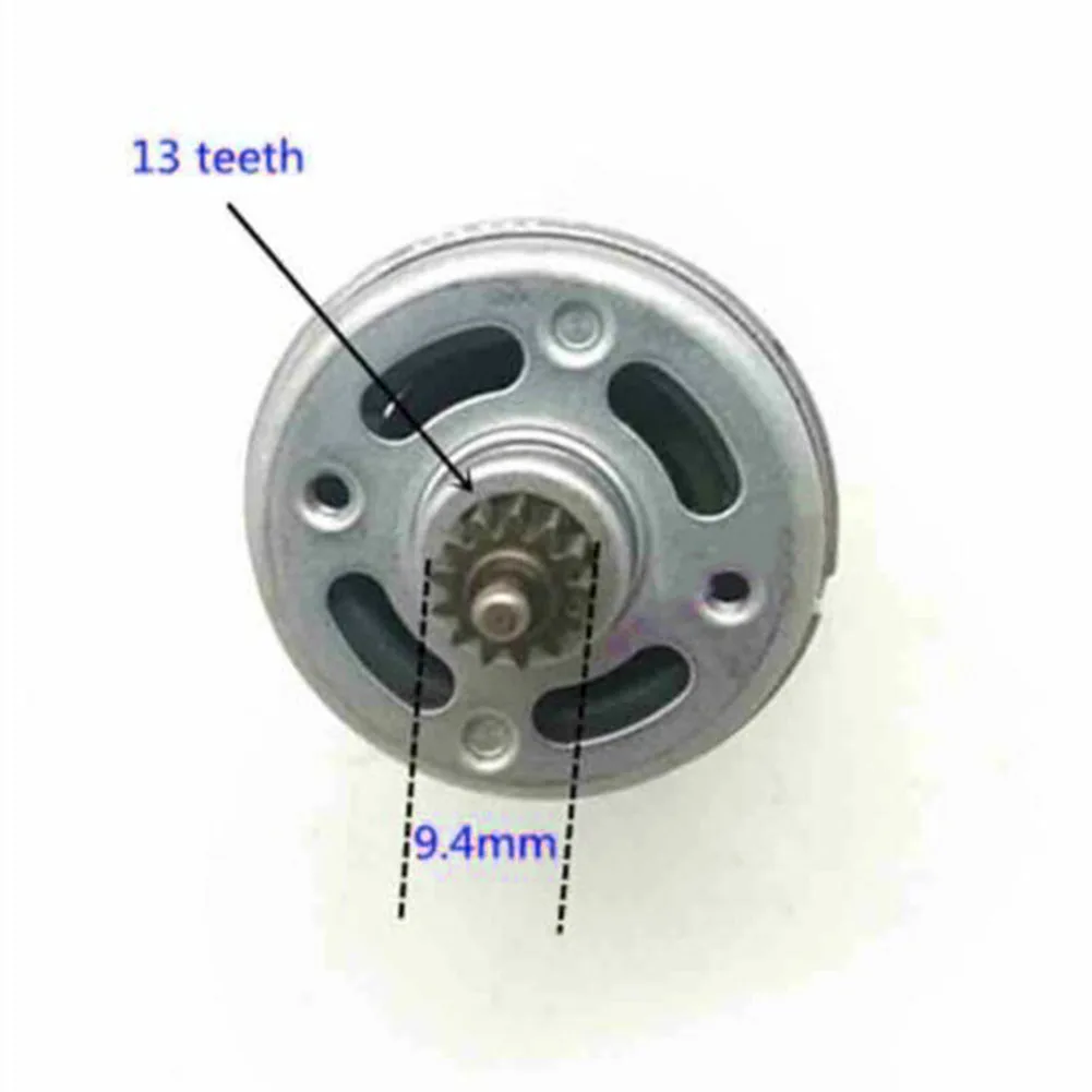 

13T teeth RS550 motor Strong magnetic carbon brush 18V Metal High quality