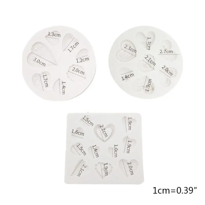 Silicone Mold DIY Baking Fondant Chocolate Cake Decoration Making Epoxy Molds