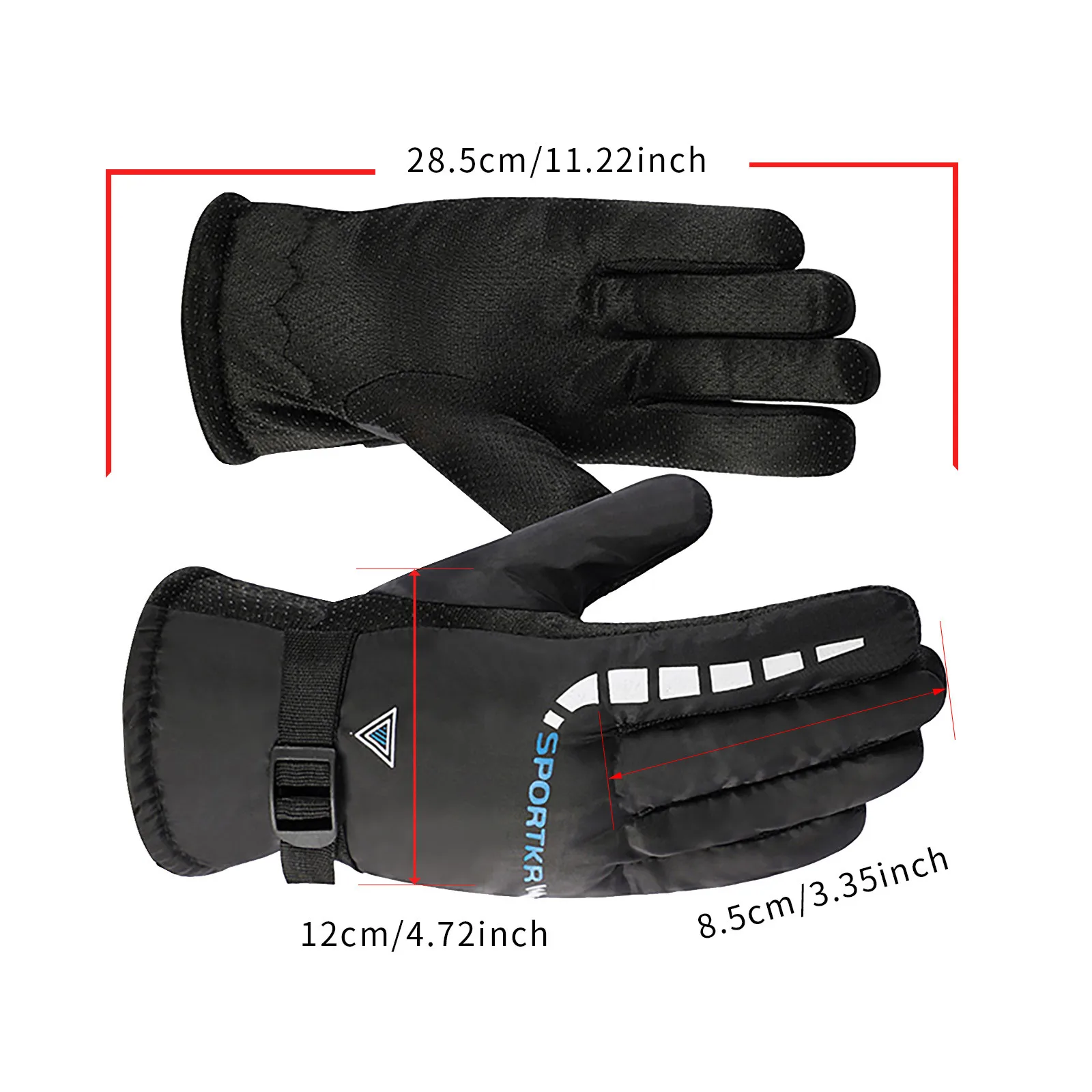 

New Men Winter Gloves Warm Waterproof Winter Warm Gloves Touch Screen Gloves Men Woman Anti-slip Thermal Warm mitten