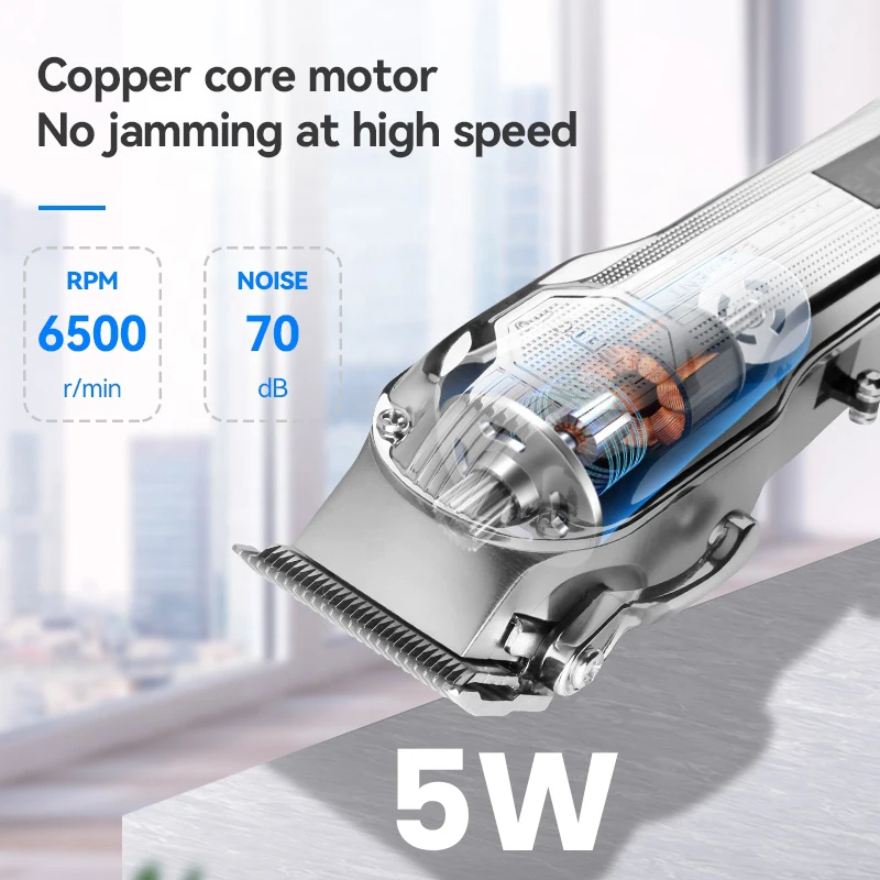 Машинка для стрижки волос Keme Мужская электрическая 100% металлический шнур