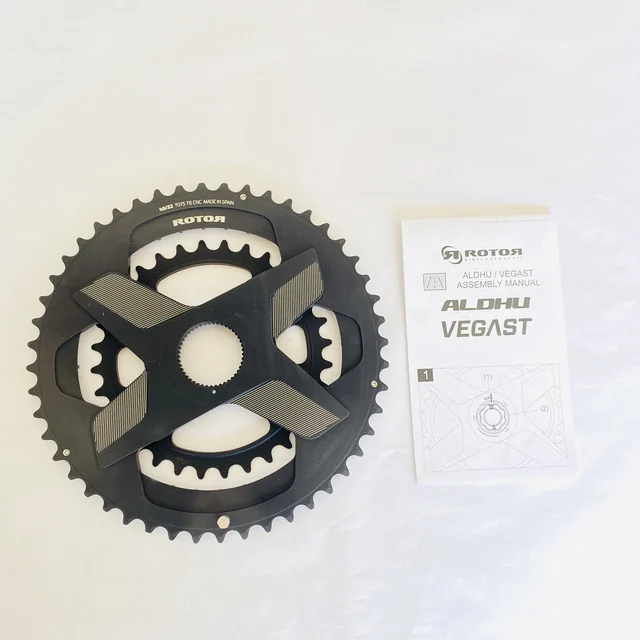 Rotor ALDHU Aluminum 160mm Crank Arms Only 30mm Axle for