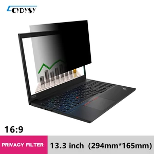 13 3 inch anti glare privacy filter screen protector film for widescreen laptop169 ratio free global shipping