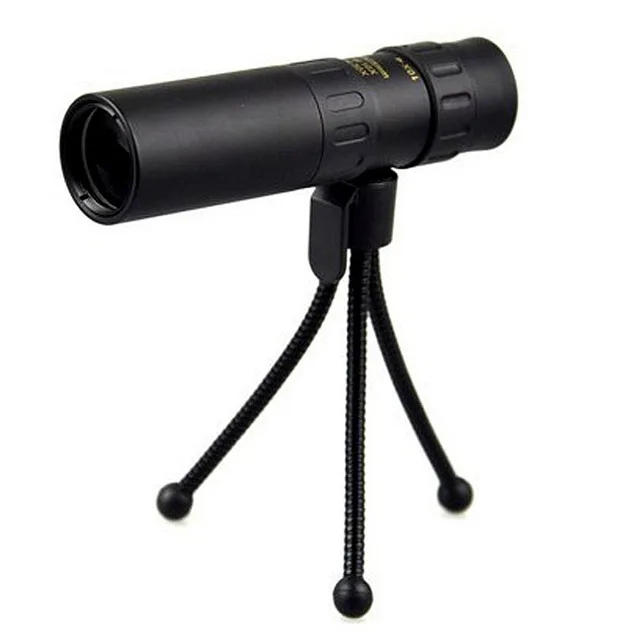 Tripod 2 and10-30x25 10-30x25 Монокуляр зум Монокуляр Высокое качество телескоп Карманный бинокль охотничий Оптический Призма прицел w/штатив Nikula - Цвет: Tripod 2 and10-30x25