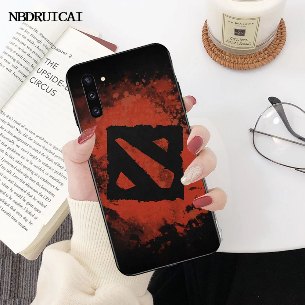 NBDRUICAI Shadow Fiend Dota 2 умный мягкий силиконовый черный чехол для телефона Samsung Note 3 4 5 7 8 9