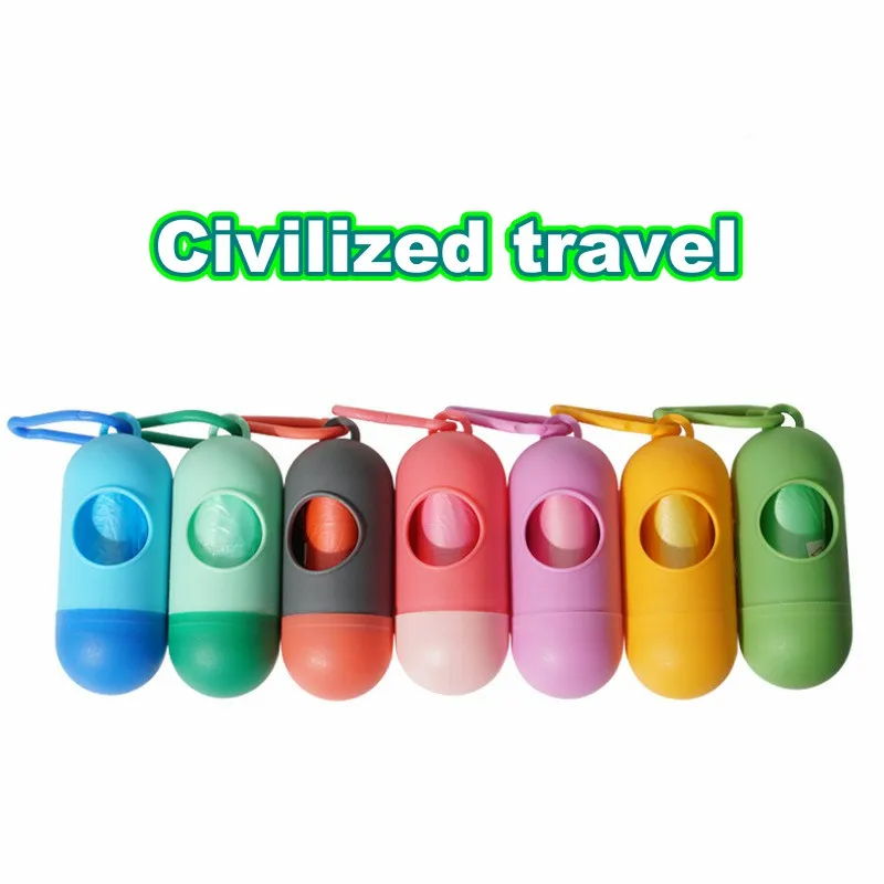 1 практичная для домашней собаки мешок какашек диспенсер мусора стеллаж