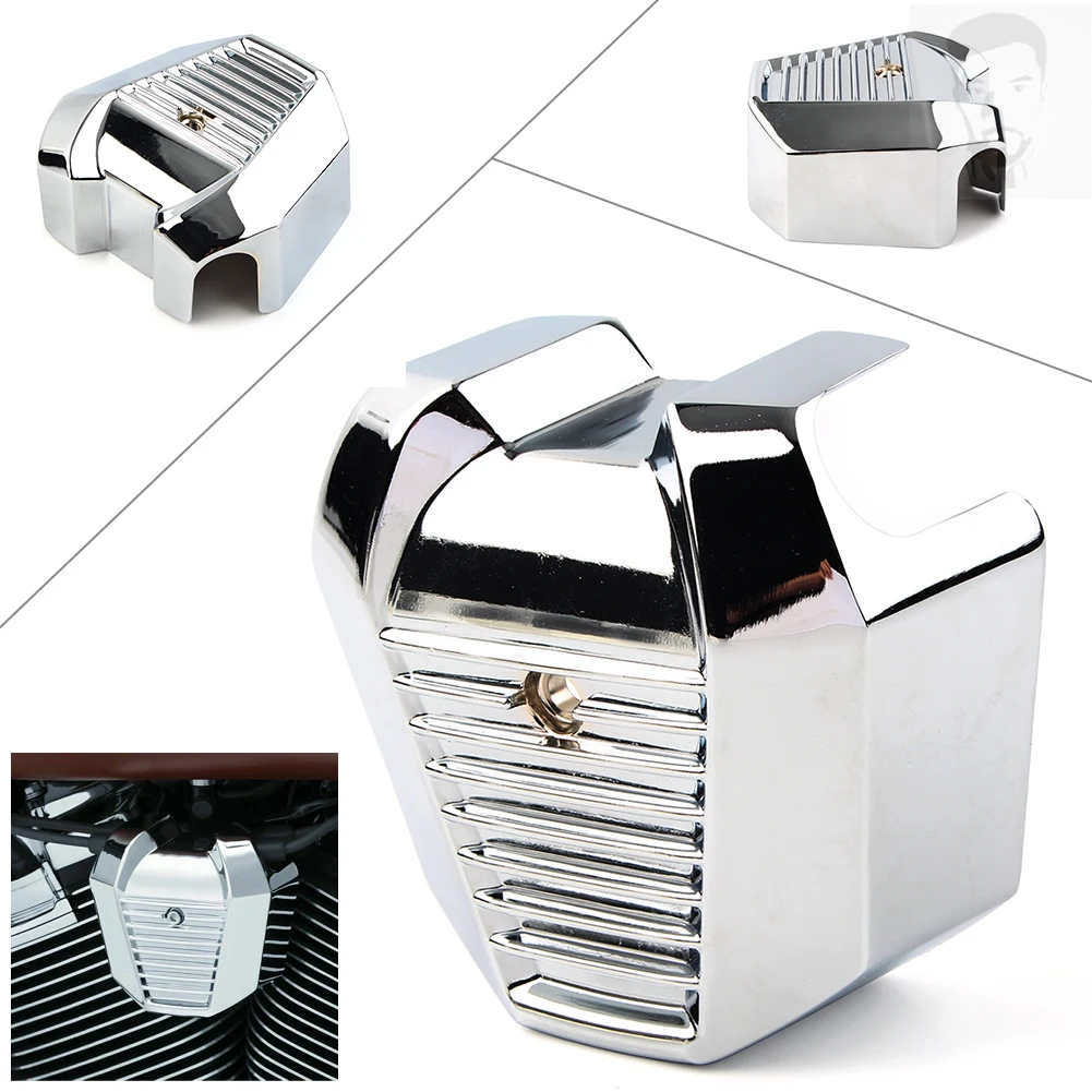 

Motorcycle Precision Coil Plug Cover Chrome Trim for Harley Softail Breakout Fatboy FXLR FLDE FXFB FLSB FXBB 2018 2019 2020