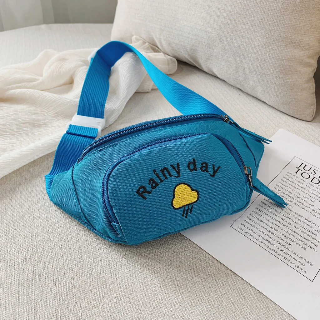 2019 горячая Распродажа однотонные Цвет детская Джокер плечевой пояс кошелек с