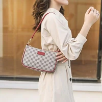 new fashion print pattern underarm shoulder bag for ladies trendy messenger bag leisure double shoulder strap handbag