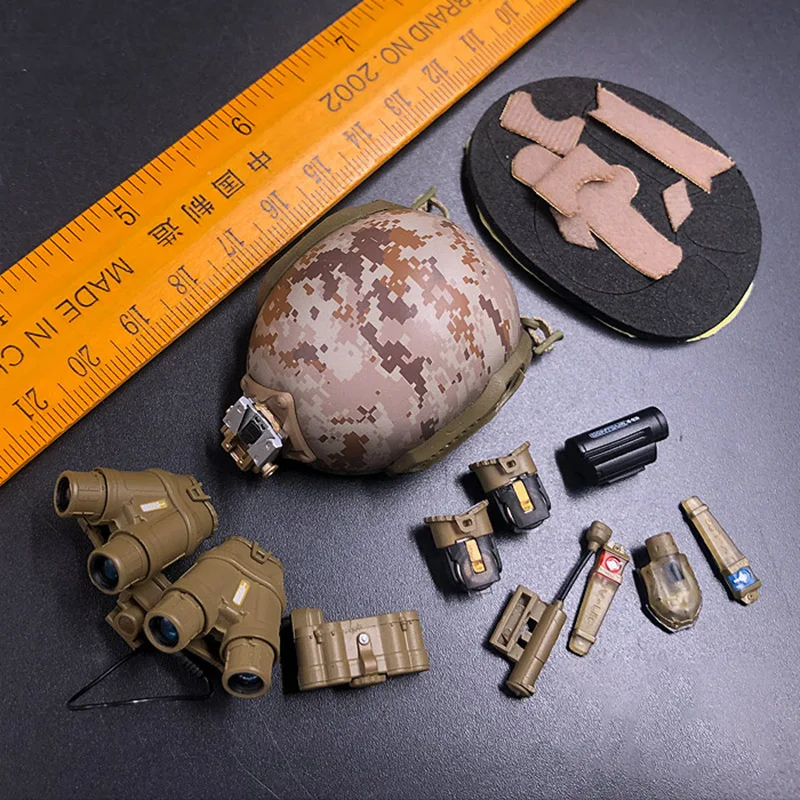

SS106 1/6 Soldier U.S. Army Voodoo Four-eye Night Vision FAST Helmet Model For 12'' Action Figure Accessory In Stock
