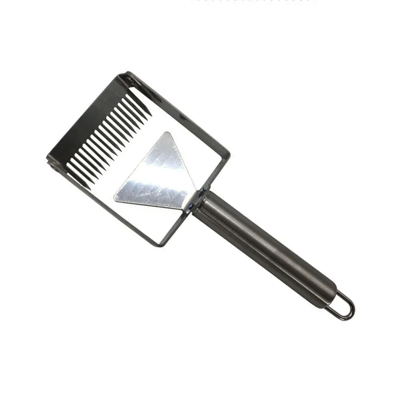 Вилка из нержавеющей стали с иглой для меда скребок нарезания сотовой расчески