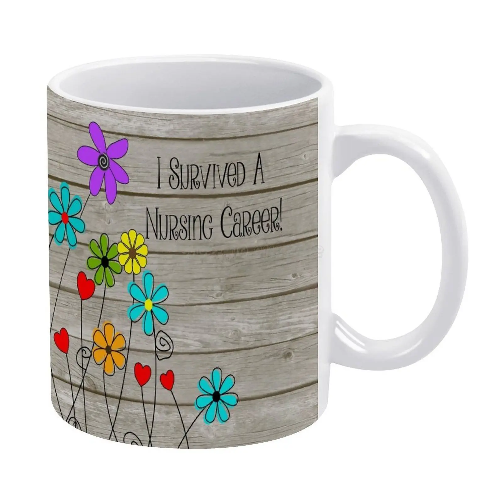 Кружка унисекс белая с забавными цитатами старинная кружка в стиле для медсестер