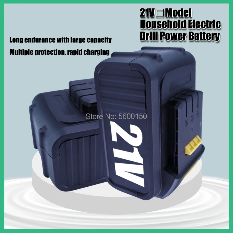 

21V Household High Quality Rechargeable Lithium-Ion Battery Can Be Used For Electric Screwdriver Electric Drill Power Tools