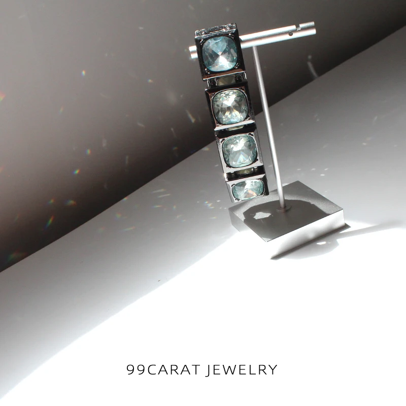 99 карат европейский и американский преувеличенный браслет матовая текстура