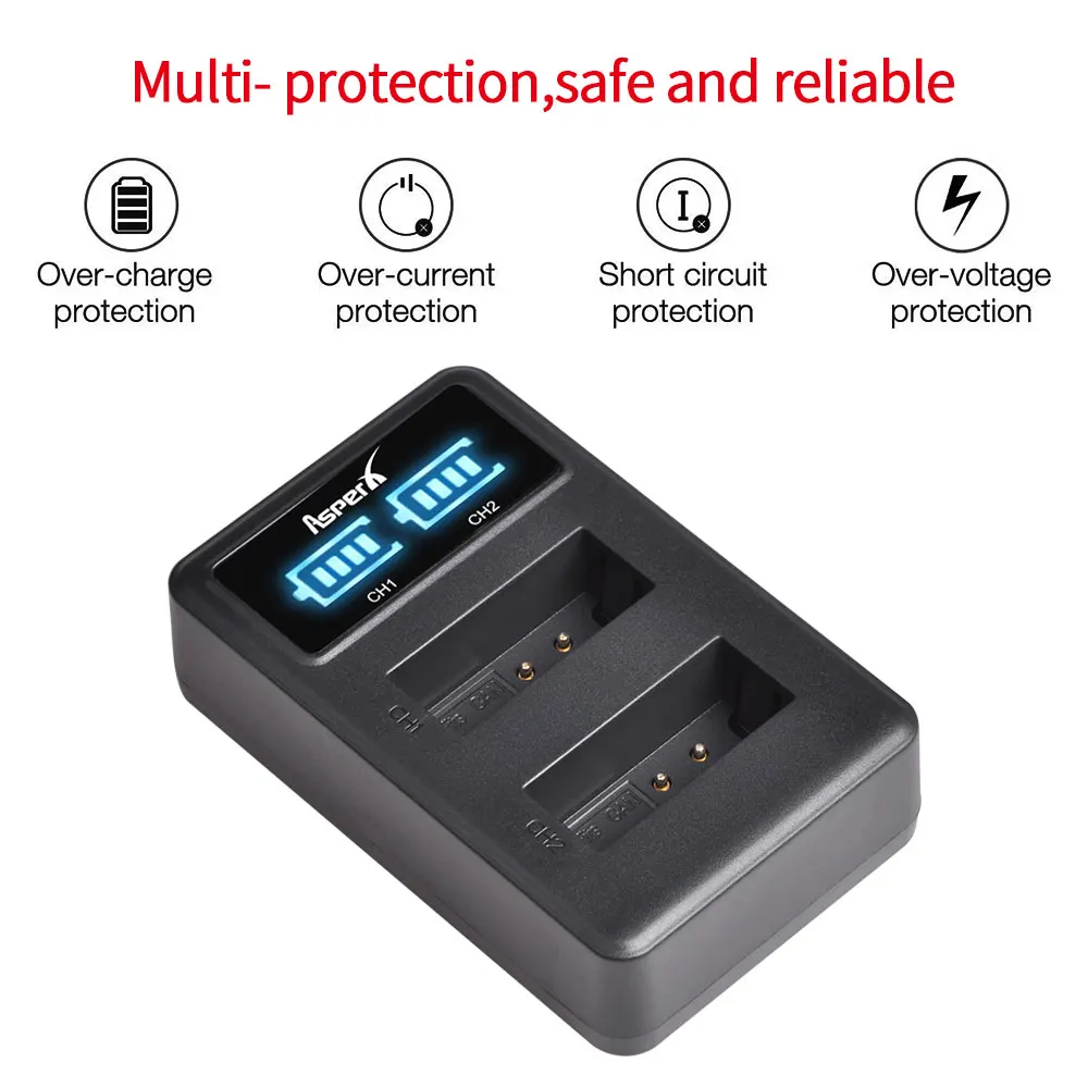 4x For Canon EOS M50 LP-E12 LPE12 LP E12 Camera Battery Bateria + Charger for 100D M10 M100 Kiss X7 Rebel SL1 DSLR | Электроника