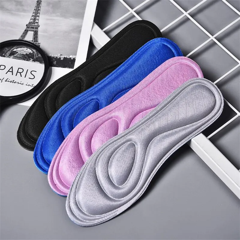 Мягкие массажные 4d-стельки из пены с эффектом памяти ортопедические