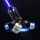 Синяя лазерная указка высокой мощности 21 см 2 Вт 8000 нм 18650 м