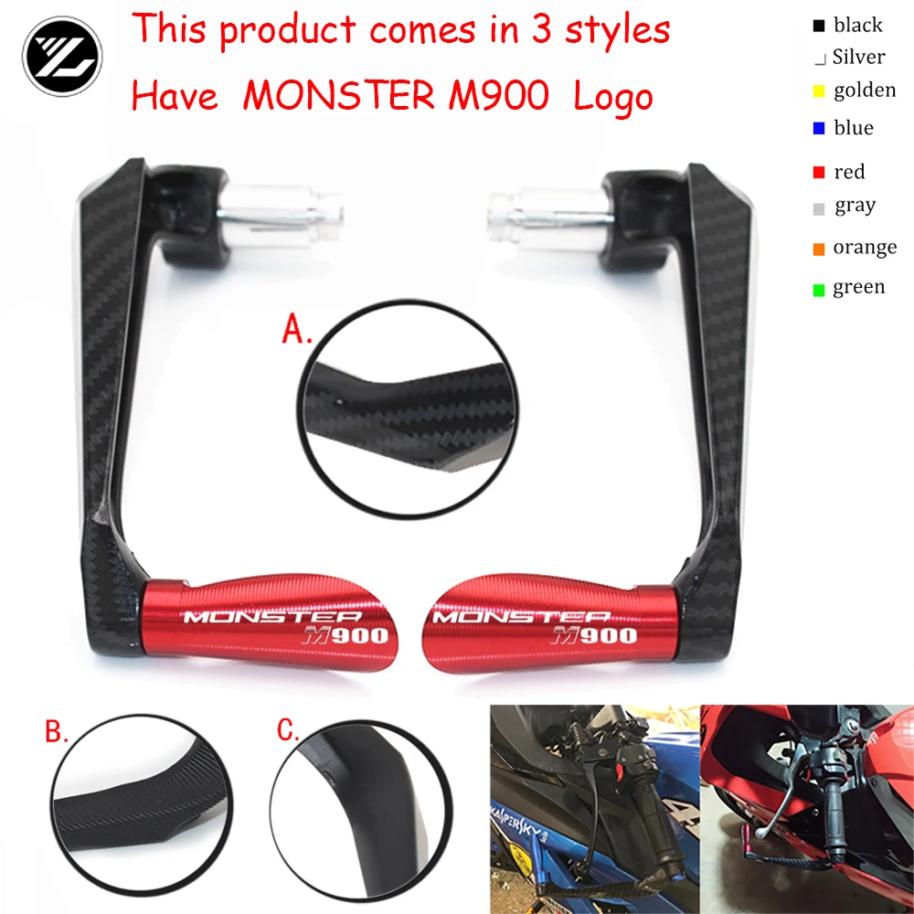 

Motocycle Handlebar Handle grips Bar Ends Brake Clutch Levers Guard Protector For Ducati MONSTER M900 1994 1995 1996 1997 1998