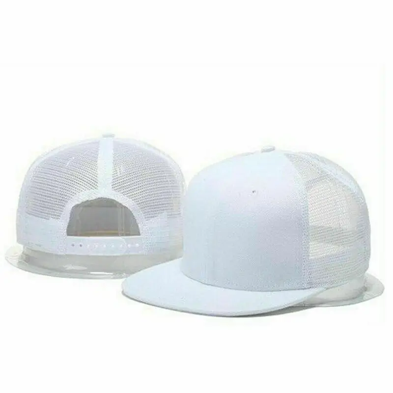 Бейсболка сетчатая бейсболка кепка Snapback Регулируемый плоский козырек