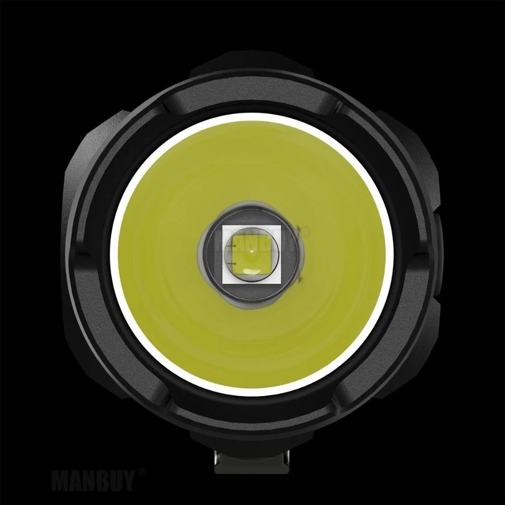 NITECORE MH20 фонарик + аккумулятор 18650 зарядное устройство D2 1000 люменов CREE XM L2 U2