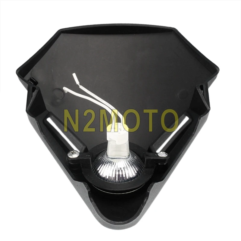 Универсальная черная светодиодная мини фара для мотокросса кроссового