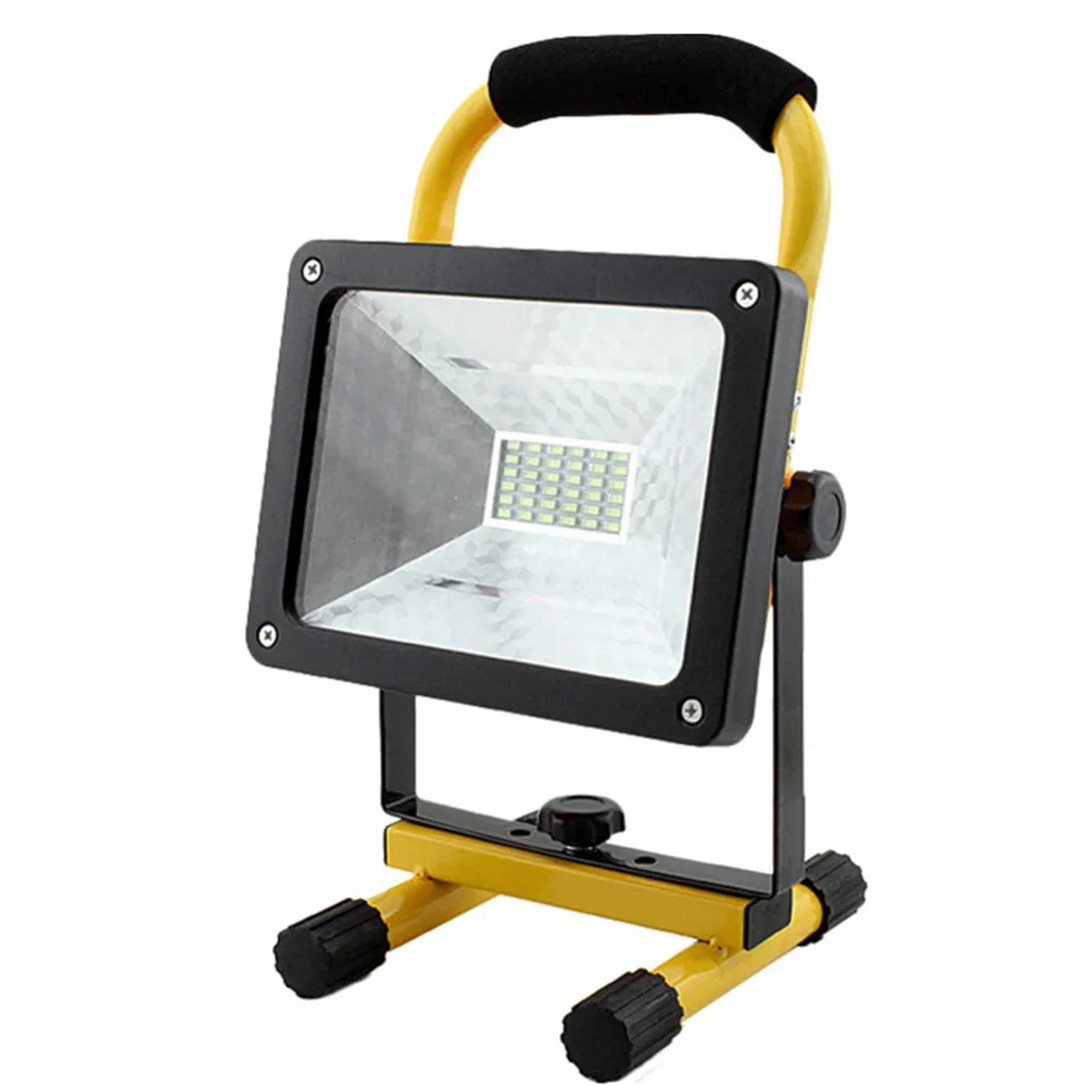 Precio Reflector LED De Mano 60W 3600LM De Alta Potencia, Reflector LED Para Exteriores, 36LEDS, Impermeable, Recargable Con 3 Uds De Baterías