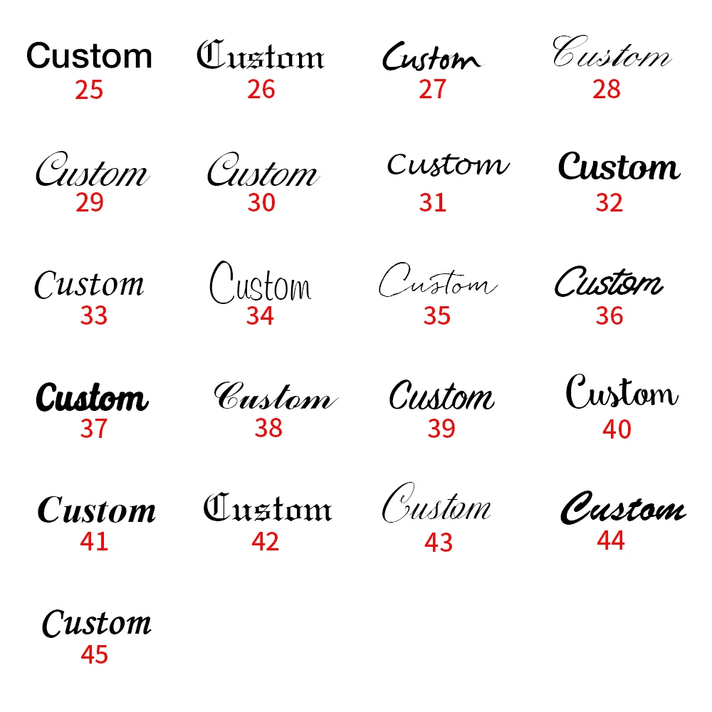 

45 Fonts Necklace Customized Stainless Steel Necklace Nameplate Choker Pendant English Name Jewelry Necklace