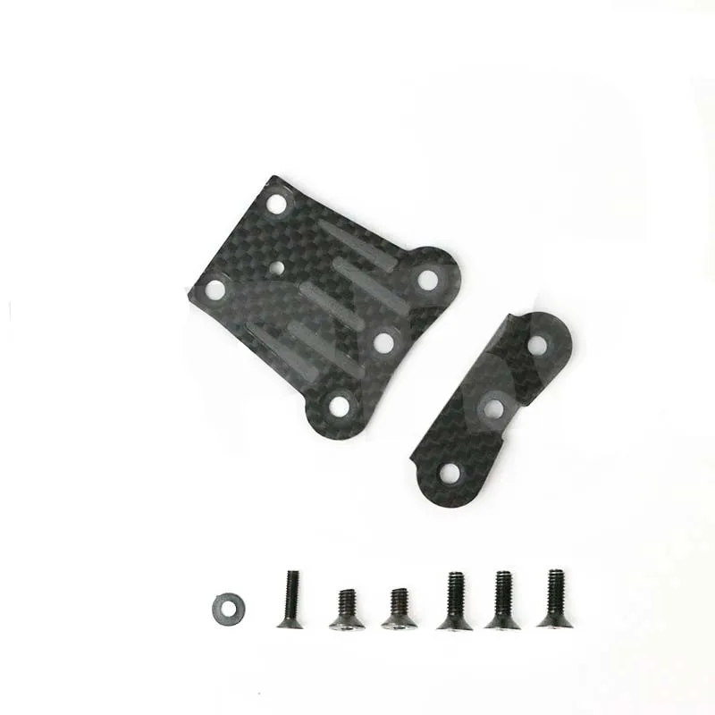 Передняя верхняя планка рулевого управления из углеродного волокна для 1/10 TEKNO MT410