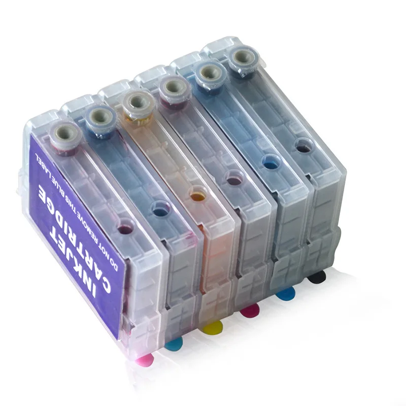 Многоразовый картридж для EPSON Stylus Photo R270 R290 RX590 RX610 RX690 принтер KH889|Уличные