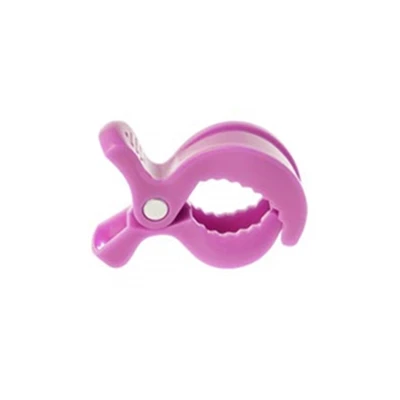 Hot pink 1 шт., аксессуары для детского автокресла, красочная пластиковая коляска, игрушечная коляска с зажимом, колышек на крючок, москитная сетка, одеяло, зажимы - Цвет: Hot pink