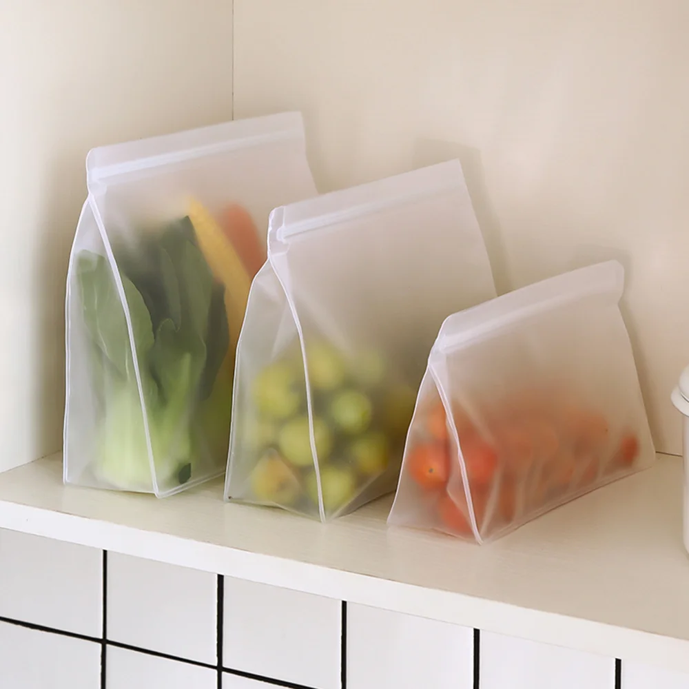 

3Pcs Self Adhesive Bread Bags Freshness Protection Packing Bags Food Bags