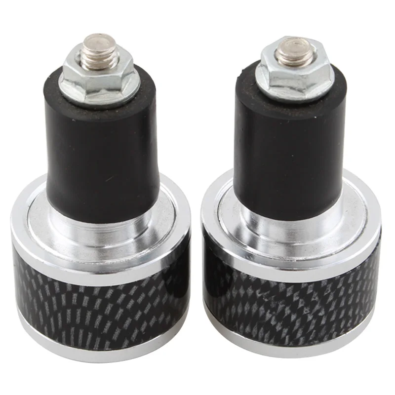 Мотоциклетная углеродная рукоятка 7/8 &quot торцевая вилка с рукояткой