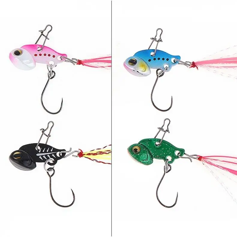 Миниатюрная свинцовая медная металлическая Рыболовная Приманка VIB 3g жесткая