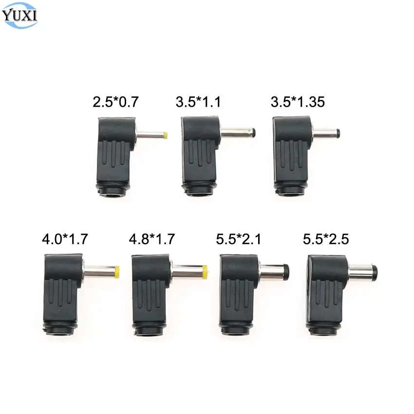 YuXi Мужской Разъем питания постоянного тока прямоугольный l образный 2 5*0 7 3 5*1 1 35 4