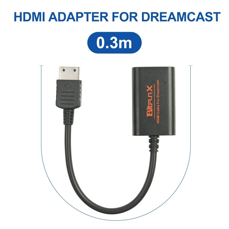 Новейший HDMI Кабель адаптер для Sega Dreamcast консолей HDMI/HD Link кабели высокого