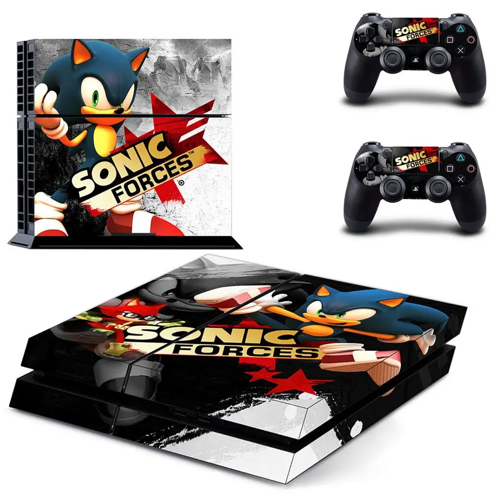 Наклейка s Sonic the Hedgehog наклейка для PS4 PS 4 игровая станция Pegatinas консоли playstation и 2