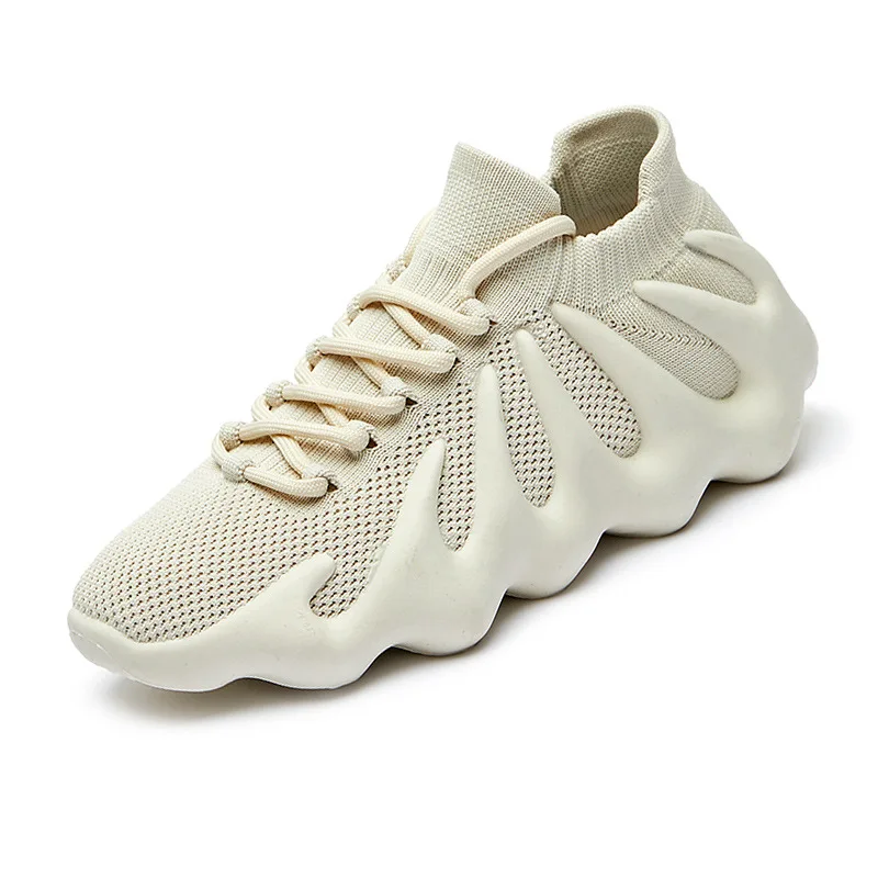 

2021 Running Shoes Spring New Crossover Large Men's Sports Shoes Breathable Flying Women's Running Shoes 36-45 Casual Shoes