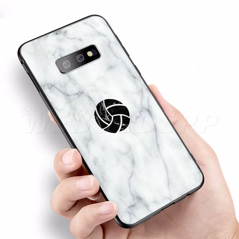 Webbedepp спортивный чехол для волейбола Samsung Galaxy S7 S8 S9 S10 Plus Edge Note 10 8 9 A10 A20 A30 A40 A50 A60 A70 |
