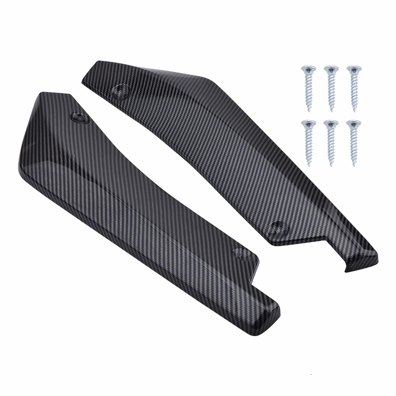 Универсальный автомобильный диффузор SPEEDWOW 2 шт. губа на задний бампер защита для